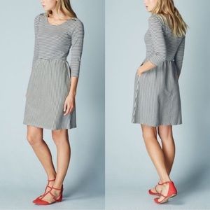 ⭐️ Boden Striped Janie Dress EUC